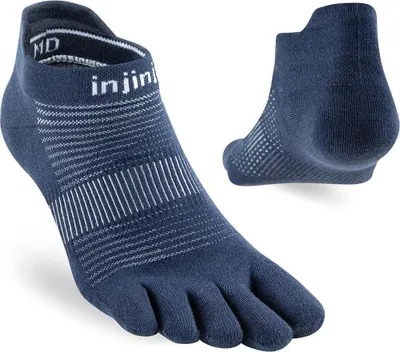 Obrázok produktu pre Ponožky Injinji Run Original Weight No-show, modré, veľkosť EU 37–40, modré, veľkosť EU 37–40