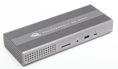 Produktbild von Thunderbolt Go Dock (silber, USB, SD)