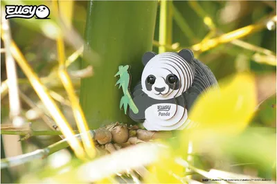 Image de EUGY - Kit d'artisanat 3D panda