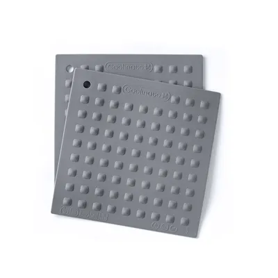Produktbild von Coolinato Set 2tlg Silikon Topflappen