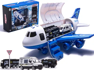 Obrázek produktu pro Transportér + 3 policejní auta