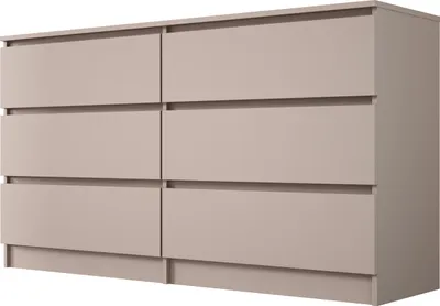 Immagine prodotto di Cassettiera, 6 cassetti, mou, 138 x 79 x 39 cm