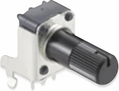 Produktbild von ALPS Kohleschicht-Poti. RK09K/D,  10 kΩ, liegend, linear