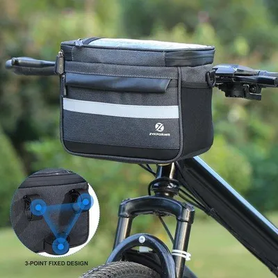 Produktbild von Famanu Fahrradtasche große Kapazität - wasserdicht und reflektierend - 1 Stück