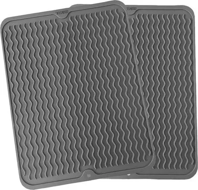 Produktbild von Famanu Silikon-Ablagematte 40×30 cm - Hitzebeständig, Platzsparend, Faltbar, Antirutsch
