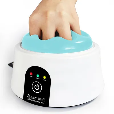 Produktbild von Elektrische Nagel-Einweichschale, Einweichschale für Gel-Nagellack, Acrylnägel, Dip-Pulver-Entfernung, Schwarz