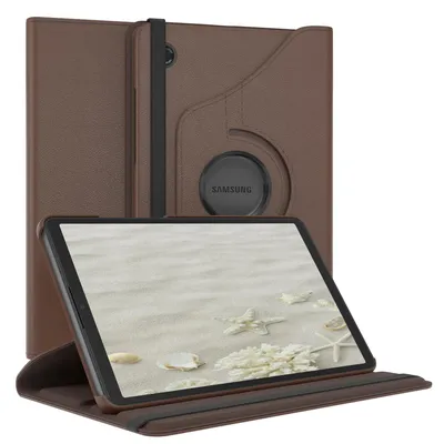 Produktbild von EAZY CASE - Tablet Hülle für Samsung Galaxy Tab A9 Schutzhülle, Tablet Case 360° drehbar in Braun
