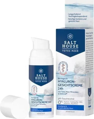 Produktbild von Salthouse Dead Sea Therapy Hyaluronic Face Cream 24h with Defensil® for Dry & Sensitive Skin 50ml