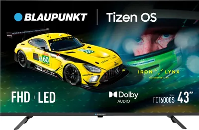 Zdjęcie produktu dla Blaupunkt 43FCT6000S Smart TV Tizen OS 8.0 Full HD Wi-Fi Dolby Digital Plus