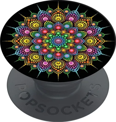 Produktbild von PopSockets Pearl Mandala, Handy/Smartphone, Passive Halterung, Hand, Schwarz, Mehrfarbig