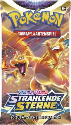 Produktbild von Pokémon - Schwert und Schild Strahlende Sterne - Booster - deutsch