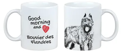 Produktbild von Art-Dog Keramiktasse Flandrischer Treibhund