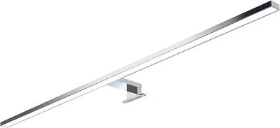 Obrázek produktu pro kalb | 100 cm, LED koupelnové osvětlení, lampa nad umyvadlo/zrcadlo, 230V, chromovaný povrch, teplé bílé světlo