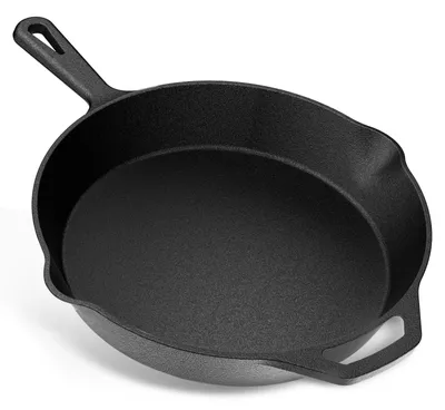 Zdjęcie produktu dla Żeliwna patelnia – solidna patelnia do jajek, omletów i nie tylko