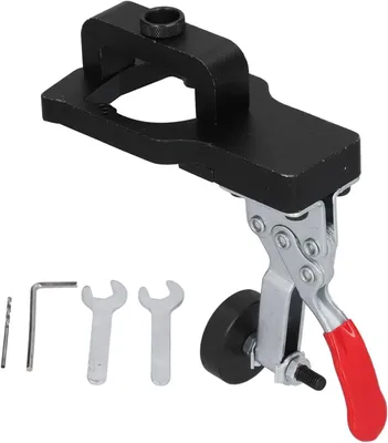 Produktbild von Scharniervorrichtungs-Set für die Holzbearbeitung mit Lochstanzer aus Aluminiumlegierung