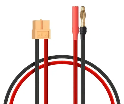 Immagine prodotto di Cavo di ricarica XT60, connettore dorato da 4 mm