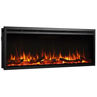 Produktbild von Elektrokamin Einbaukamin BALDERIA Atalanta 50 – Heizung bis 1500 W, schwarz