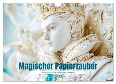 Produktbild von Magischer Papierzauber (Wandkalender 2027 DIN A4 quer), CALVENDO Monatskalender
