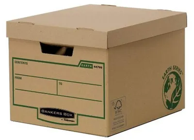 Produktbild von Bankers Box 4479901 Heavy-Duty Archivbox für Aktenordner