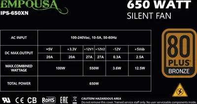 Immagine prodotto di INCA IPS-650XN INCA Netzteil IPS-650XN