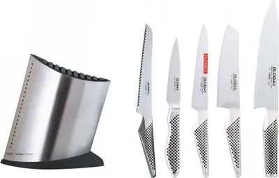 Produktbild von Global 6-teilige Messerblock Set GKB-52/ST