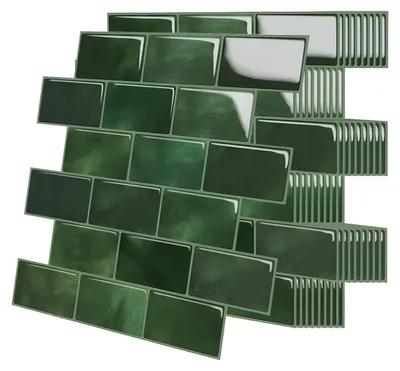 Obrázok produktu pre Samolepiace 3D obklady do kúpeľne a kuchyne, sada 10 kusov