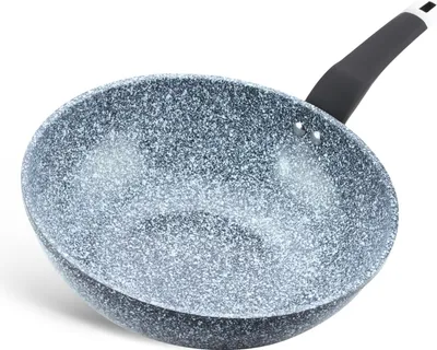 Obrázok produktu pre Edënbërg Stonetec Line - Wok panvica keramická - 28 cm - 3-vrstvový nepriľnavý povrch!