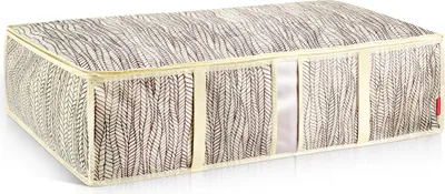 Produktbild von Schutzhülle für Bettdecken FANCY HOME 80 x 52 x 20 cm, cremefarbig