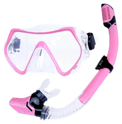Productafbeelding van 2-in-1 Snorkelset met 180° Panoramisch Duikmasker