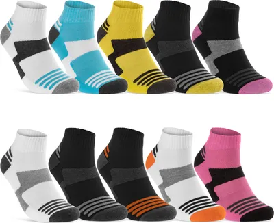 Produktbild von 6 oder 12 Paar SPORT Sneaker Socken Herren Damen Sportsocken Frotteesohle Baumwolle - 36850/26 6 Paar 35-38