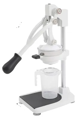 Produktbild von Gewerblicher Entsafter, Doppelpresskopf-Design, Benutzerfreundliche Bedienung, Silber
