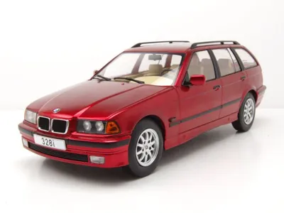 Produktbild von MCG 18155 BMW 3er E36 Touring Kombi 1995 dunkelrot metallic 1:18