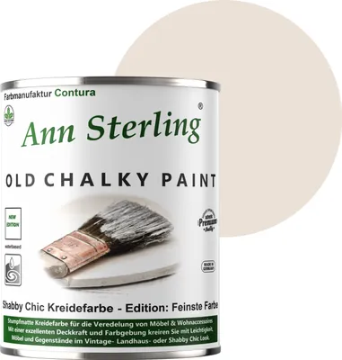 Produktbild von Ann Sterling Kreidefarbe Shabby Chic 750ml - Kaffe Latte