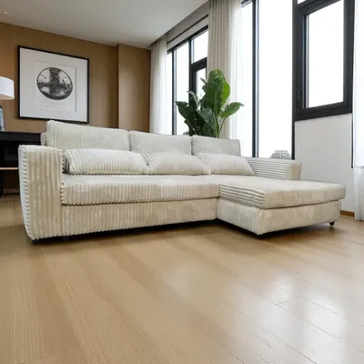 Produktbild von Ecksofa Dario – Eleganz, Komfort und moderne Struktur