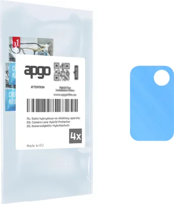 Produktbild von apgo 4 Stück Linsenschutz Kamera Schutzglas für Samsung Galaxy A02s Kameraschutz, 9H Kameraobjektiv Camera Lens Protector