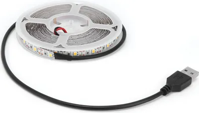 Obrázek produktu pro LED světelný pásek,USB napájené páskové světla,páskové světla,teplé bílé světlo světelný pásek,světelný pásek,domácí dekorace