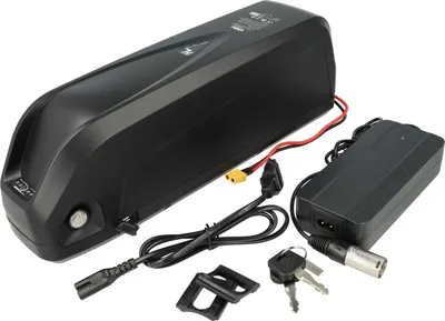 Produktbild von vhbw Akku kompatibel mit Bafang BBSHD Motor für E-Bike mit 250 W - 1000 W Motoren (20 Ah, 52 V, Li-Ion, inkl. Ladegerät) - Schwarz
