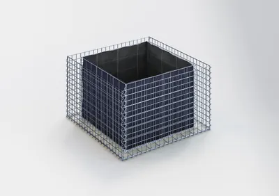 Obrázek produktu pro Obdélníkové vyvýšené lůžko 100 cm x 60 cm x 100 cm (D x V x H), velikost ok 5 x 5 cm, tloušťka stěny 10 cm