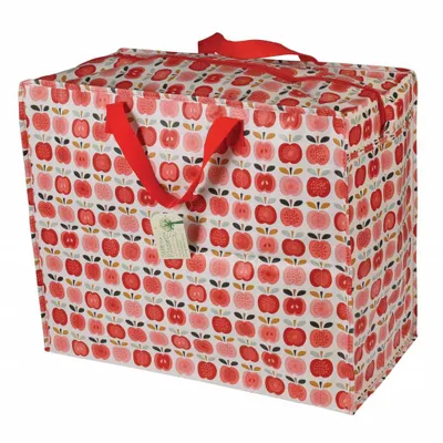 Immagine prodotto di JUMBO XXL-TASCHE VINTAGE APPLE dotcomgiftshop GROß BORSA TRANSPORTTASCHE AUFBEWAHRUNGSTASCHE 26093