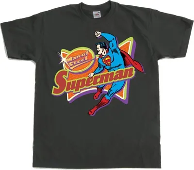 Produktbild von Superman - The Man Of Steel - Medium - Dark-Grey