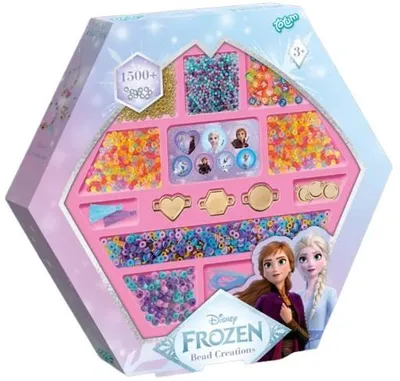 Immagine prodotto di Totum Frozen, set creativo per creare gioielli - 1500 perline - giocattolo creativo
