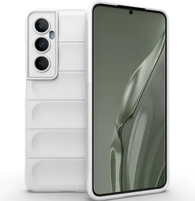 Produktbild von Handyhülle für Realme C65 4G Weich TPU Silikon Stossfest Anti-rutsch Hülle Weiß
