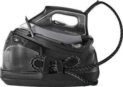 Produktbild von Rowenta Perfect Steam Pro Dampfbügelstation DG8622, Dampfbügelstation mit Druckdampf, 2400 W, 430 g/min, Mikrodampf 400 HD Laser-Grundplatte, 6,9 bar, 1,1 l