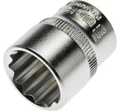 Produktbild von Steckschlüssel Einsatz WGB, 12-Kant, 3/8, 13 mm"