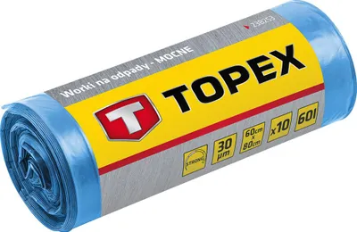 Produktbild von Müllsäcke LDPE-Folie blau 240L