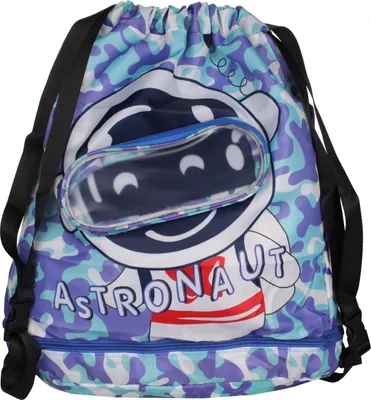 Image de Sac à dos de natation astronaute bleu
