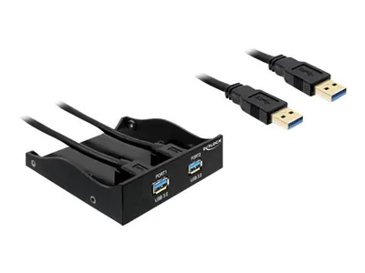 Zdjęcie produktu dla DeLOCK 61828, USB, USB 3.2 Gen 1 (3.1 Gen 1), 5000 Mbit/s, PC, Przewodowa, Windows XP/XP-64/Vista/Vista-64/7/7-64