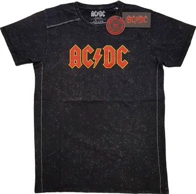 Produktbild von AC/DC Logo Wash Black M T-Shirt