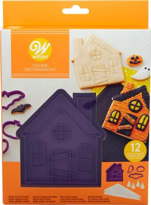 Produktbild von Wilton Cookie Kit Spukhaus Set 12 Teile -  Halloween