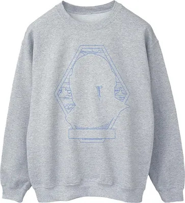 Produktbild von Star Wars - "The Mandalorian" Sweatshirt für Herren BI46686 (S) (Grau)